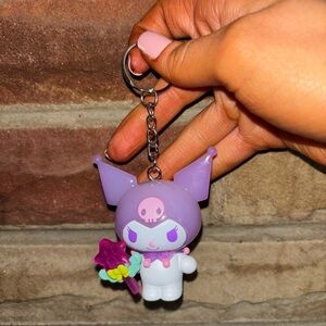 Sanrio Purple and White Key Holder